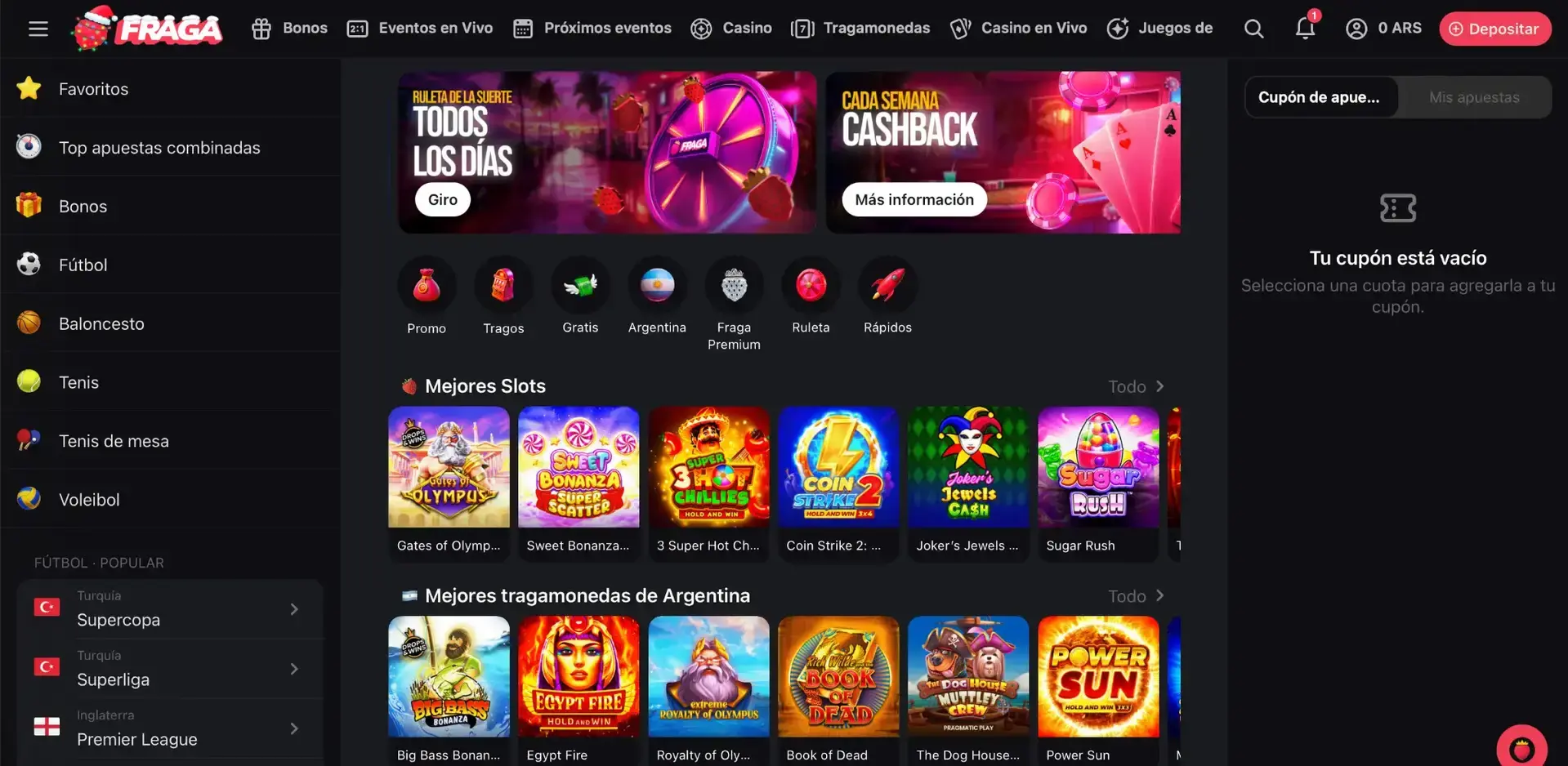 Fraga Casino Argentina: Jugá Online image 2